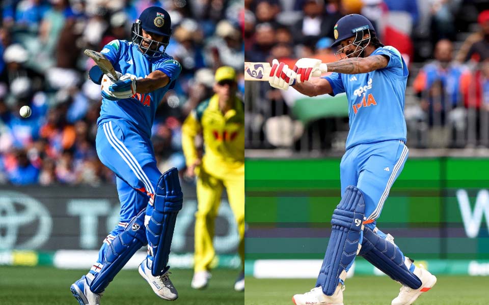 Axar Patel and KL Rahul