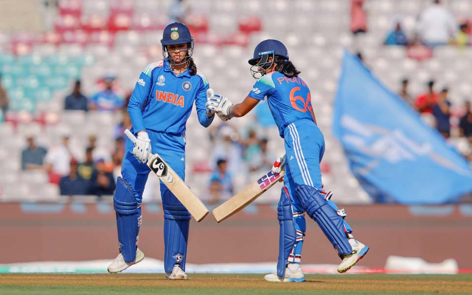 Smriti Mandhana and Pratika Rawal