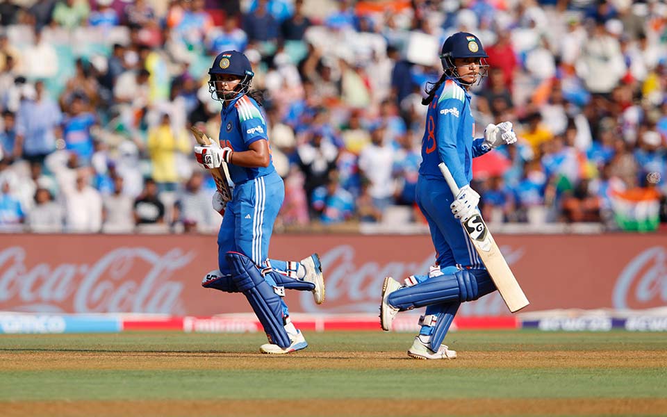 Pratika Rawal and Smriti Mandhana