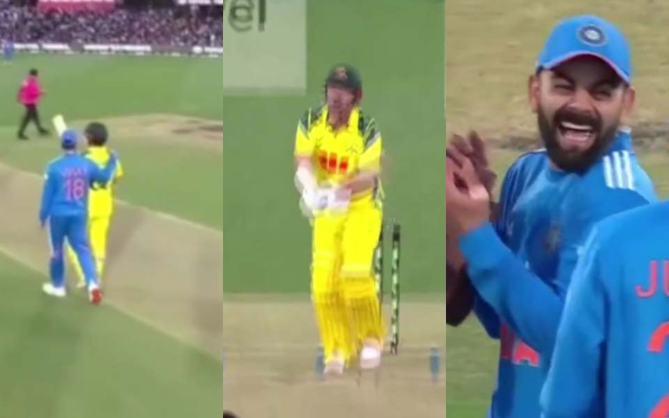 Virat Kohli and Travis Head