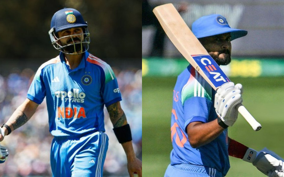 Virat Kohli and Shreyas Iyer
