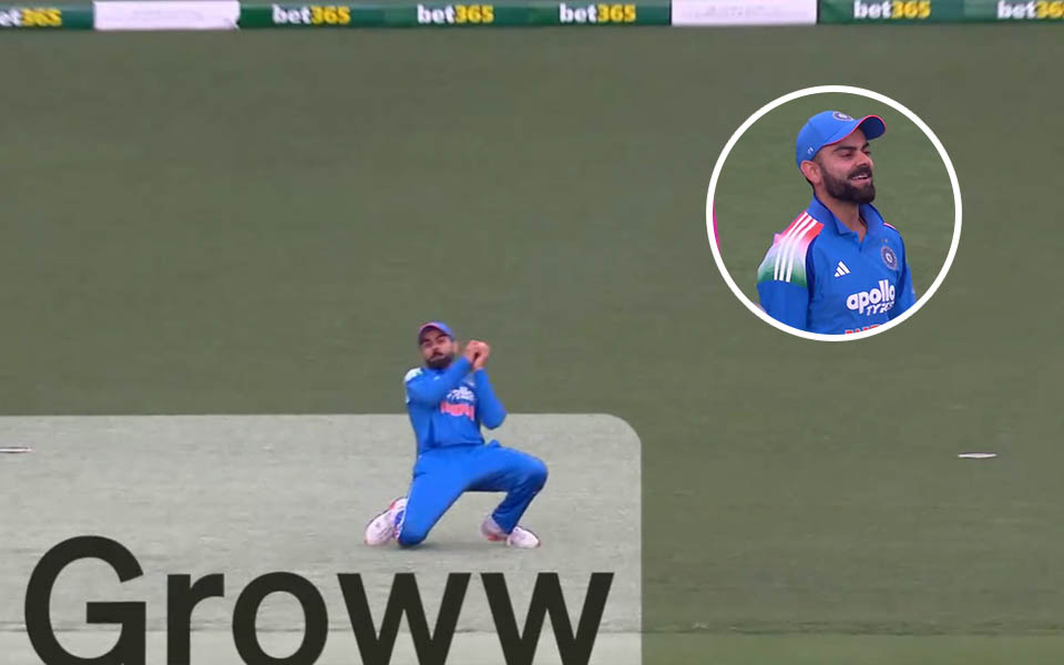 [WATCH] AUS vs IND 2025: Virat Kohli's agile catch in 3rd ODI proves he's fit enough to play 2027 World Cup