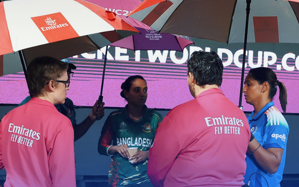 Women's World Cup 2025, Match 28 Review: Rain saves Bangladesh the blushes against India