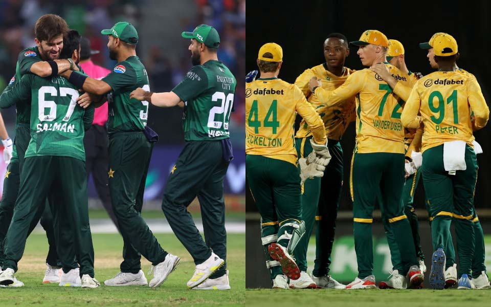 Pakistan and South Africa