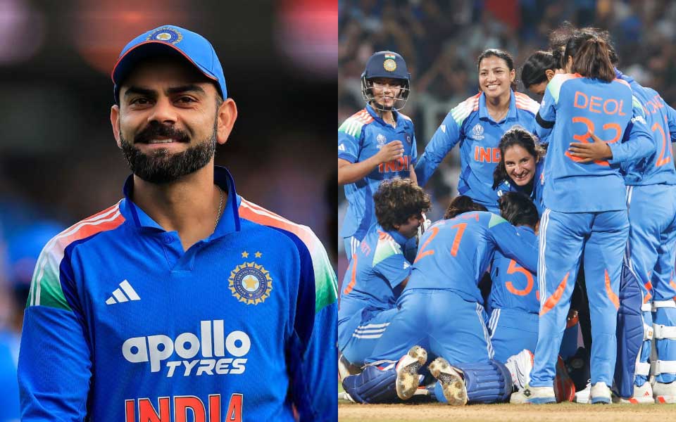 Virat Kohli and Indian Women Team