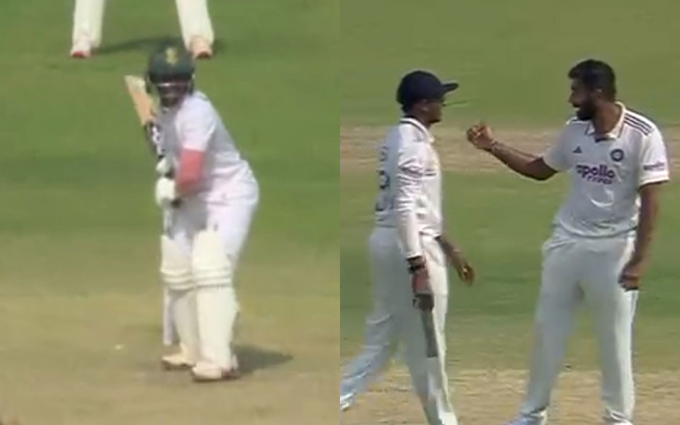 'Yeh bauna hain' - Jasprit Bumrah mocks Temba Bavuma's height while taking DRS call, Jadeja, Pant burst into laughter