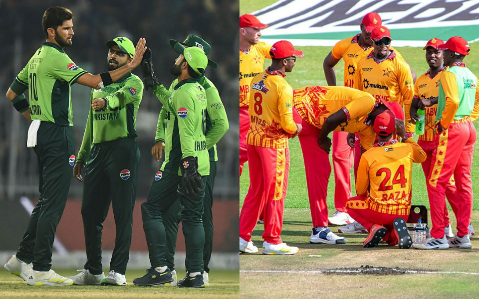 Pakistan and Zimbabwe