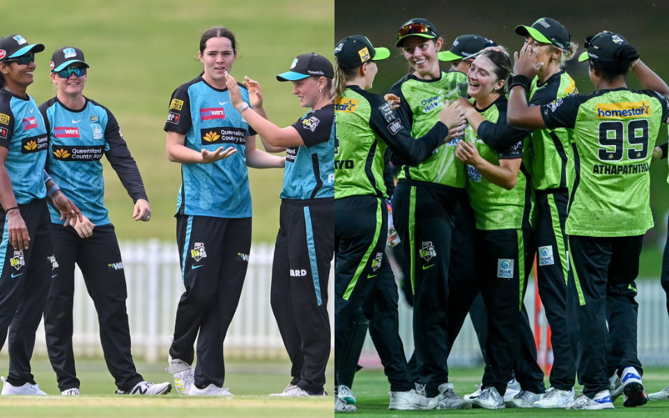 Brisbane Heat Women and Sydney Thunder Women