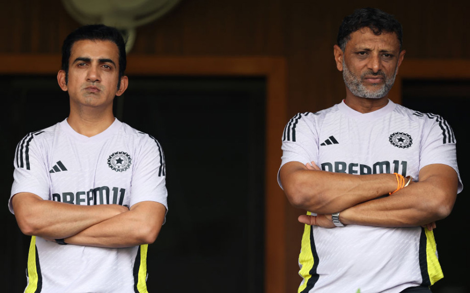 Gautam Gambhir and Sitanshu Kotak