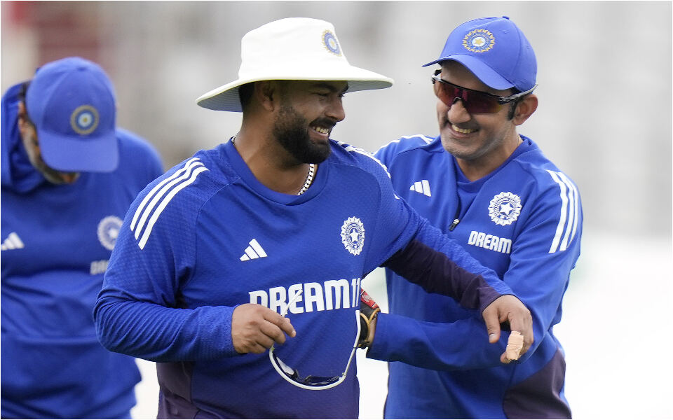 IND vs SA 2025: Rishabh Pant [L] and Gautam Gambhir [R]