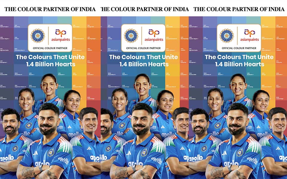 BCCI announces Asian Paints as Team India's colour partner for three years