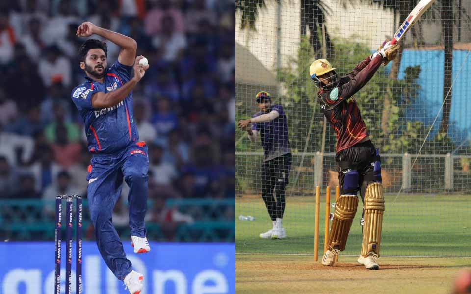 Shardul Thakur and Aman Hakim Khan