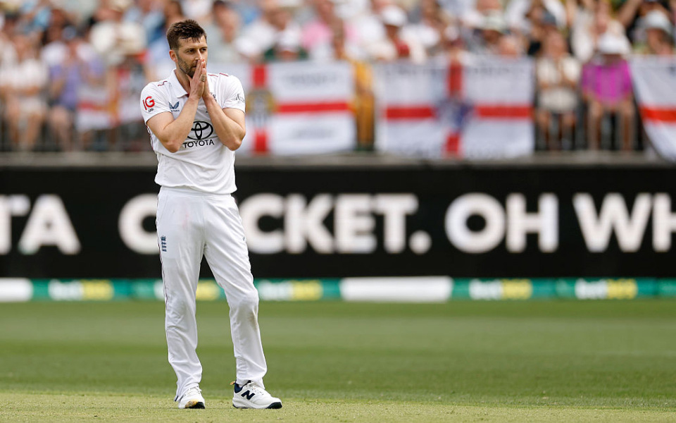Ashes 2025-26: Mark Wood set to miss second Test with knee issue
