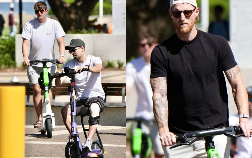 Ashes 2025-26: 'Put helmets on next time' - Ollie Pope reacts to England team breaking Queensland laws in e-scooter incident