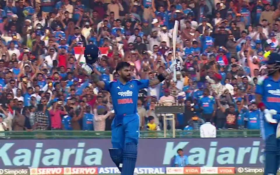 Virat Kohli equals yet another Sachin Tendulkar record for most ODI centuries at different venues