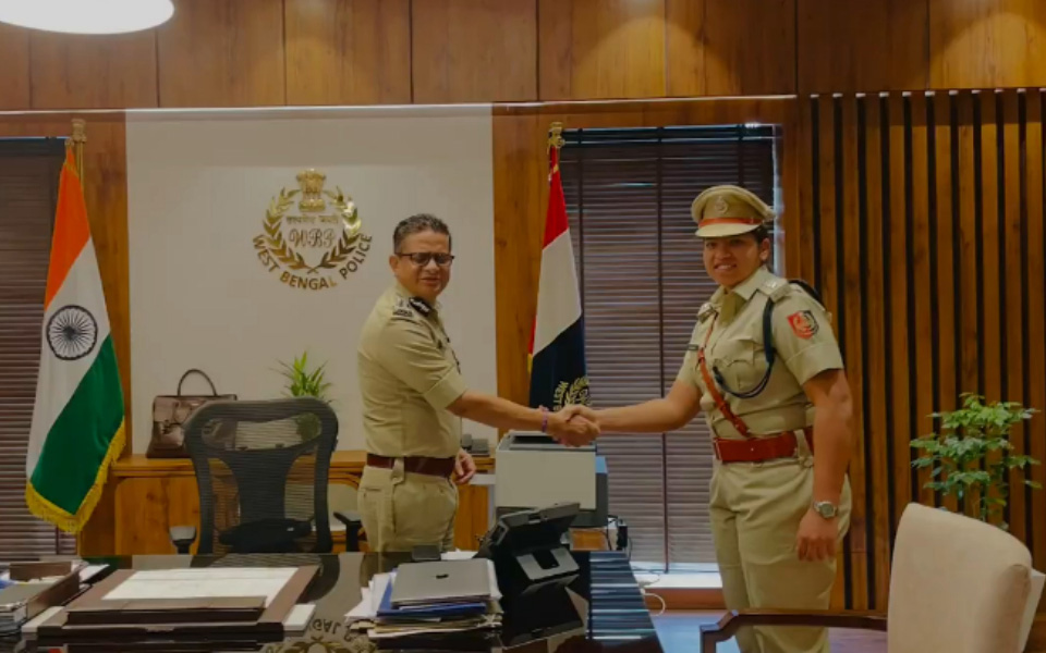 DSP Richa Ghosh begins duty with West Bengal police as ACP Siliguri