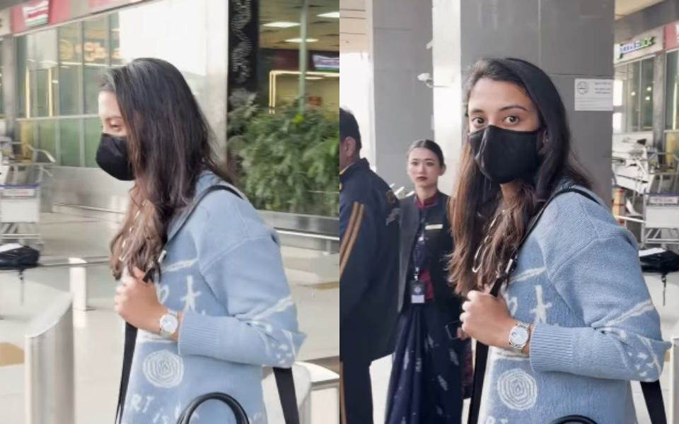 [WATCH] Smriti Mandhana makes first public appearance after calling off wedding with Palash Muchhal