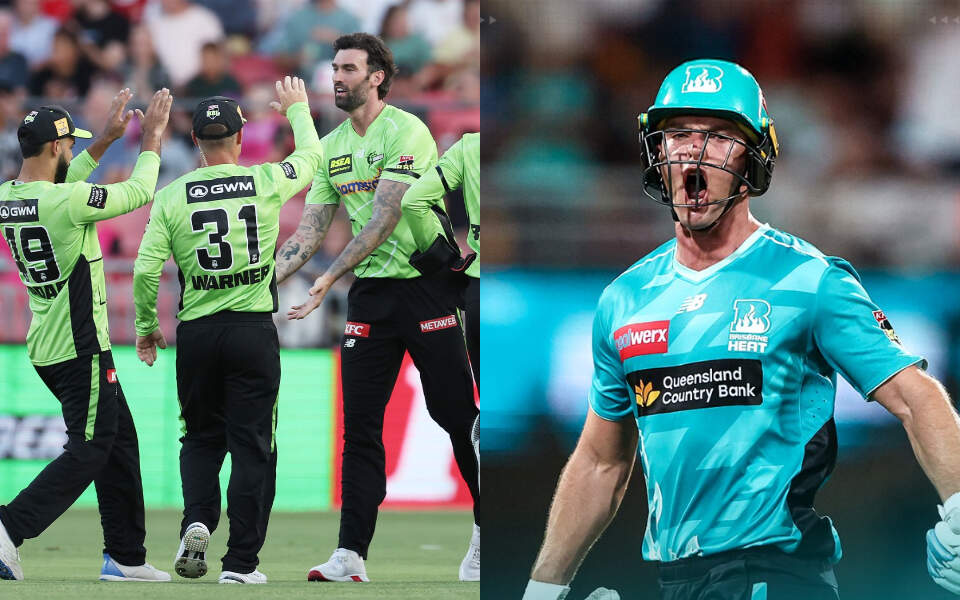 BBL 2025-26: Match 9, THU vs HEA Match Prediction – Who will win today’s BBL match between Sydney Thunder vs Brisbane Heat?