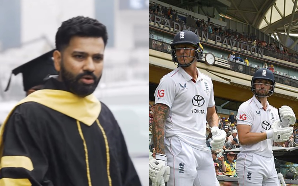 [WATCH] Rohit Sharma takes witty dig at England after 3-0 Ashes setback