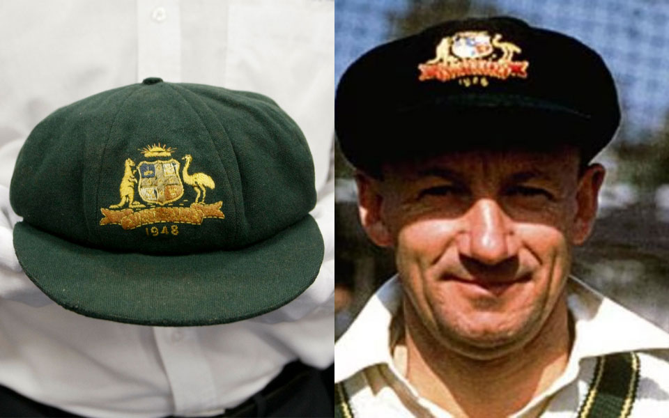 Bradman's Baggy Green cap from India's maiden tour to be auctioned