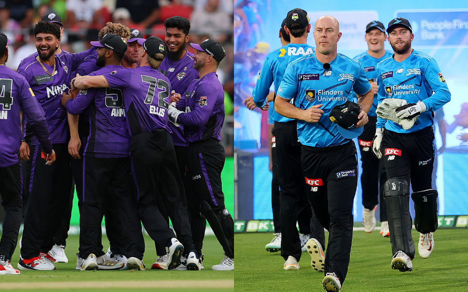 BBL 2025-26: Match 28, HUR vs STR Match Prediction – Who will win today’s BBL match between Hobart Hurricanes vs Adelaide Strikers?