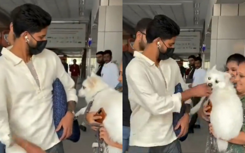 [WATCH] Shreyas Iyer nearly gets bitten by Dog ahead of his ODI comeback against New Zealand