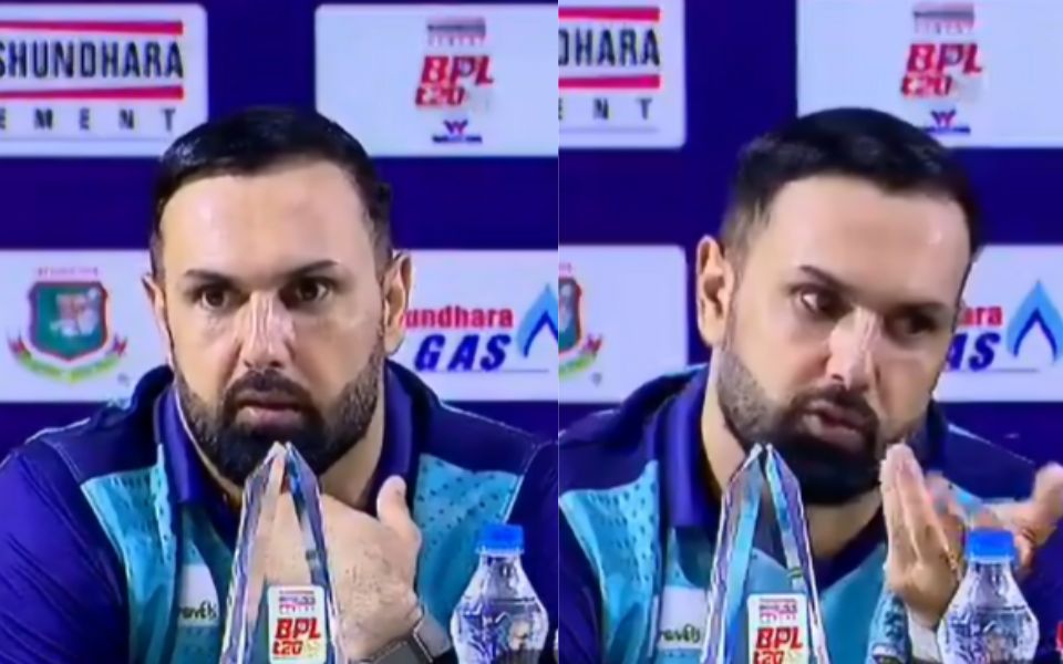 [WATCH] 'Iska merese kya lena dena?' - Mohammad Nabi blasts reporter over Mustafizur IPL snub question