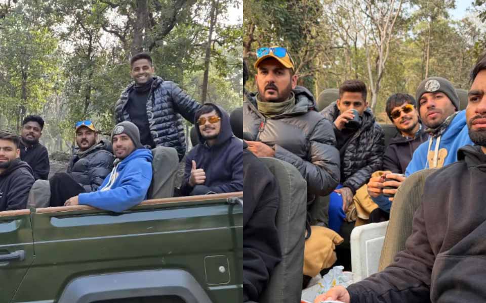 IND vs NZ 2026: Indian team players enjoy jungle safari in Nagpur ahead of New Zealand T20Is