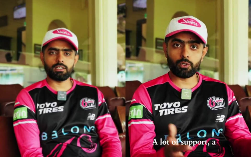 ‘Unfortunately, I will now have to leave the team’ - Babar Azam’s special message to Sydney Sixers fans after departure