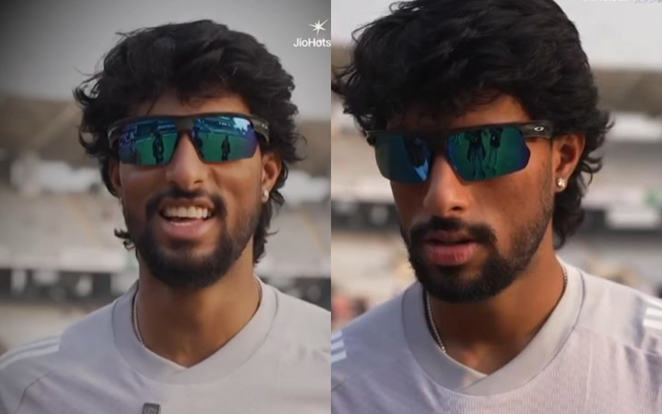 [WATCH] T20 World Cup 2026: Tilak Varma apologizes to Arshdeep Singh after forgetting latter's tournament record