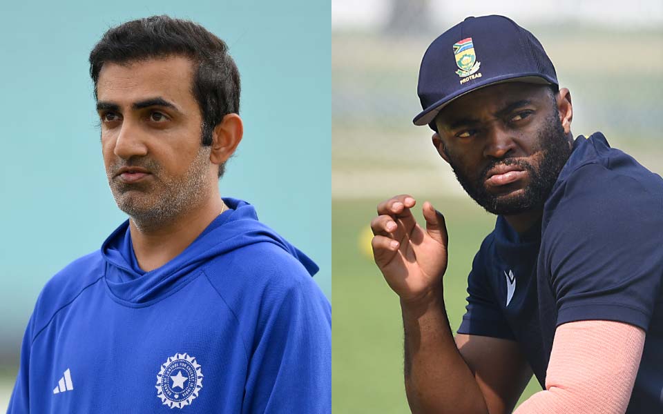 Temba Bavuma backs Gautam Gambhir amid India’s Test struggles