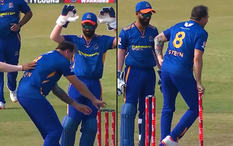 WLP T20 League 2026: Dale Steyn’s limping stump celebration brings laughter among Maharashtra teammates