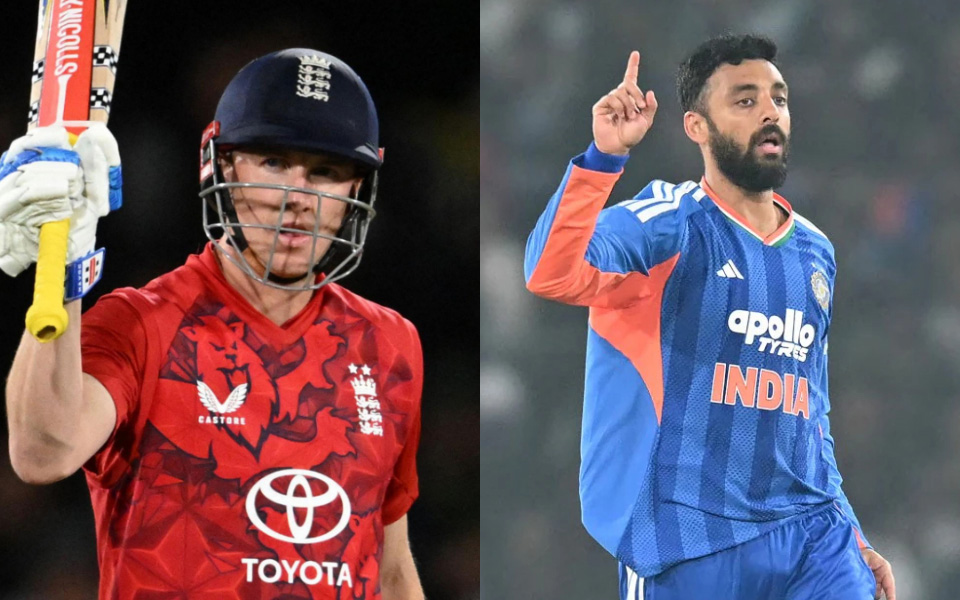 Harry Brook and Varun Chakravarthy