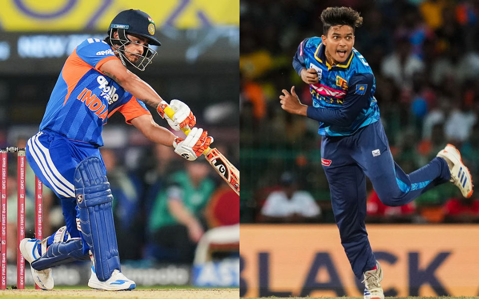 Ishan Kishan and Dunith Wellalage