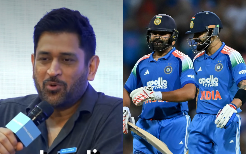 'Performance, fitness – these are the criteria' - MS Dhoni on Rohit Sharma, Virat Kohli's chances of playing ODI World Cup