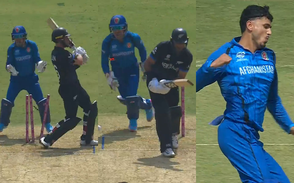 Video of the Day: T20 World Cup 2026 - Mujeeb Ur Rahman’s double strike swings momentum in AFG vs NZ clash