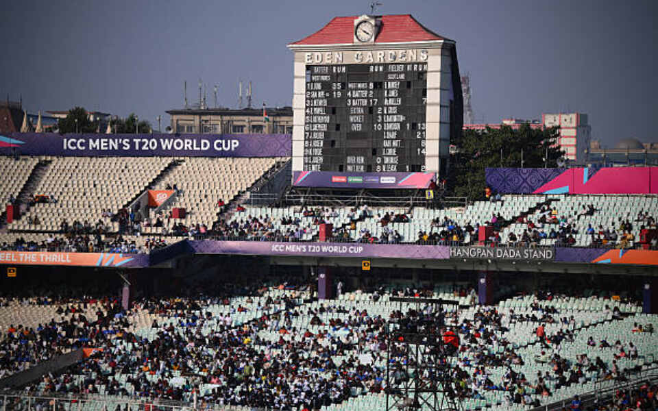What is England's record at Eden Gardens in T20Is?