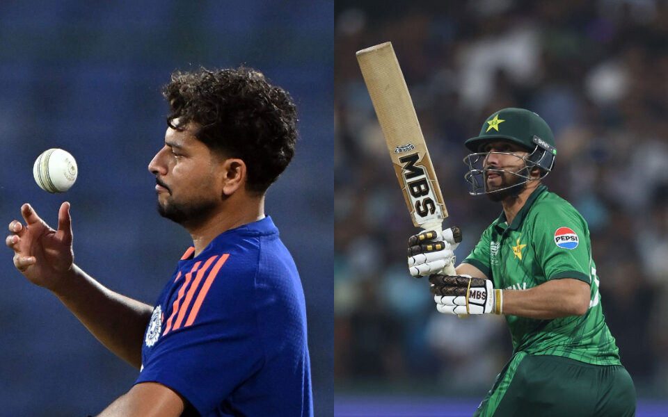 Kuldeep Yadav vs Salman Ali Agha