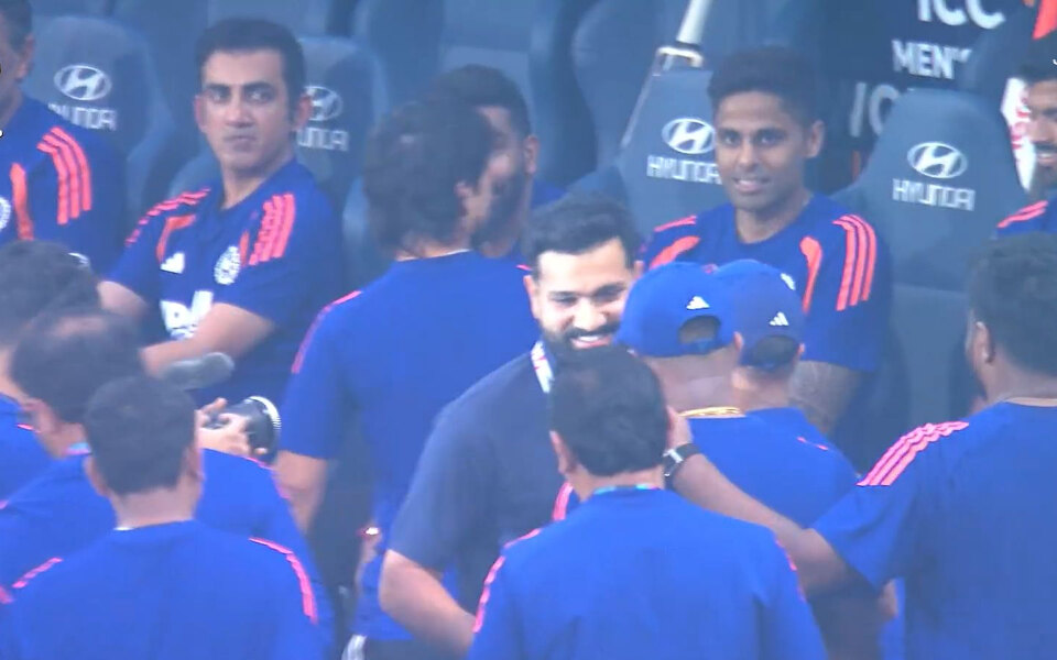 T20 World Cup 2026: Rohit Sharma meets team India ahead of high-voltage clash against Pakistan in Colombo