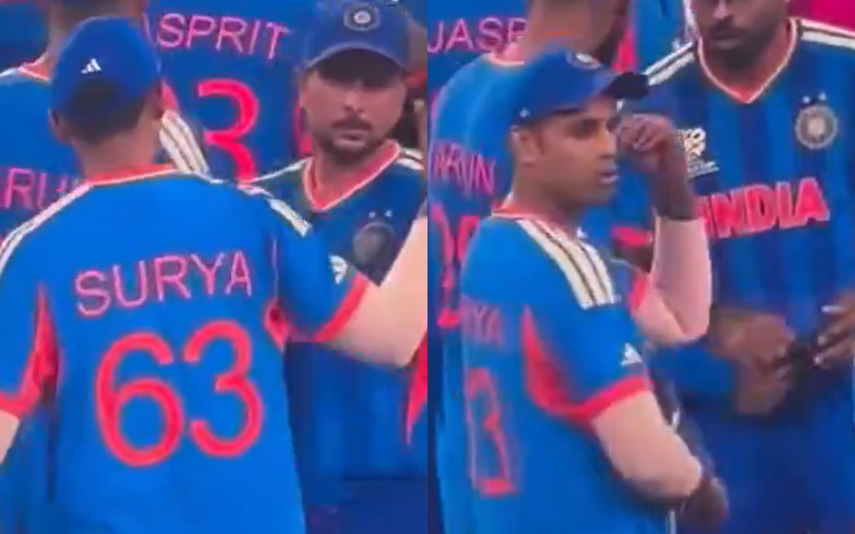 [WATCH] T20 World Cup 2026: Captain Suryakumar fumes angrily at Kuldeep Yadav after IND vs PAK match, video goes viral
