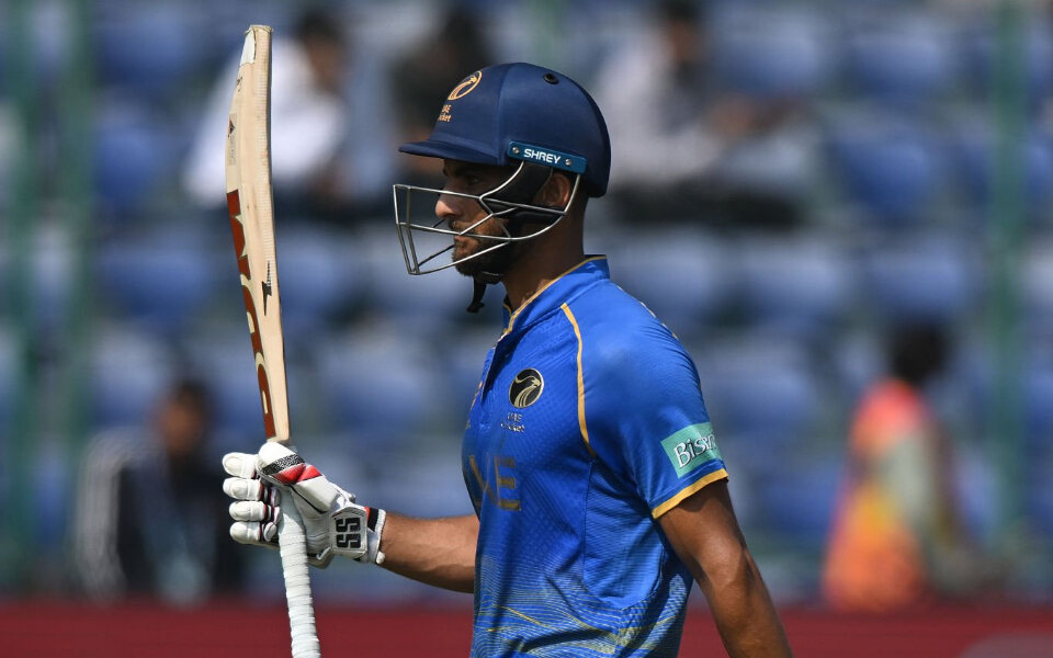 Video of the Day: T20 World Cup 2026 – Sohaib Khan launches Rashid Khan for six to bring up fifty