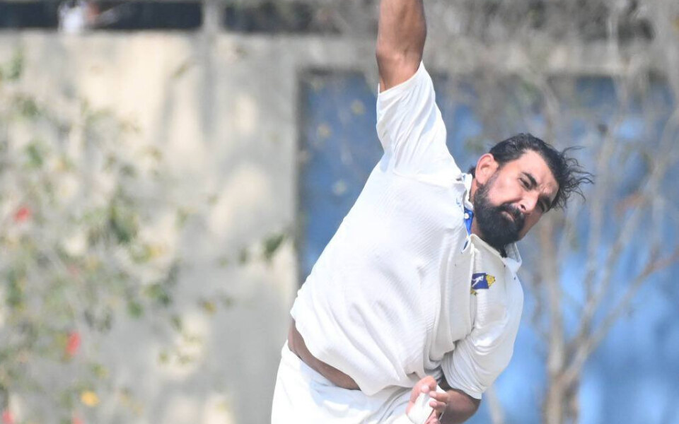 Mohammed Shami felicitated ahead of landmark 100th first-class match