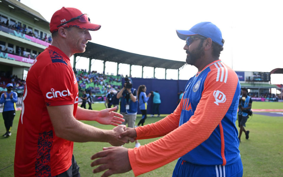 What happened last time India faced England in an ICC Knockout?