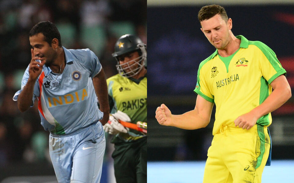 Irfan Pathan & Josh Hazlewood