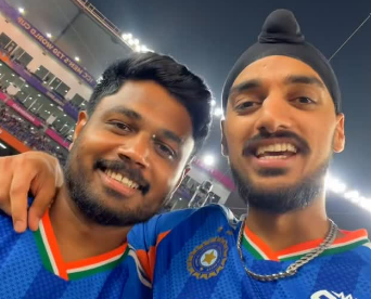'Paaji, justice mil gaya!' - Sanju Samson left amused in hilarious moment with Arshdeep Singh after India's T20 World Cup triumph