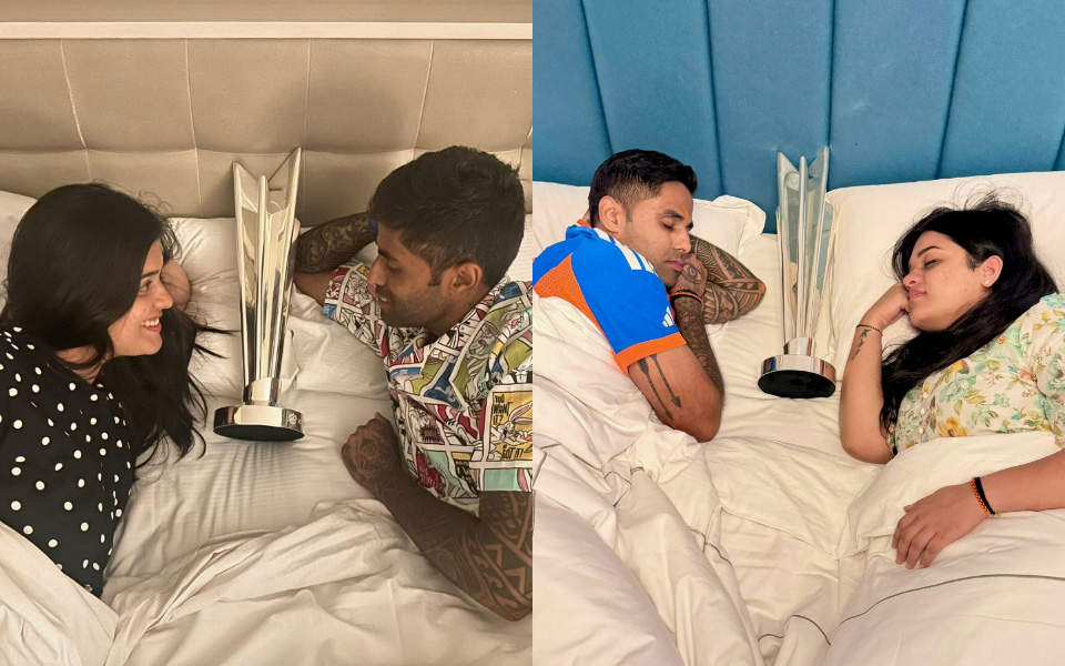 Suryakumar Yadav and Devisha Shetty