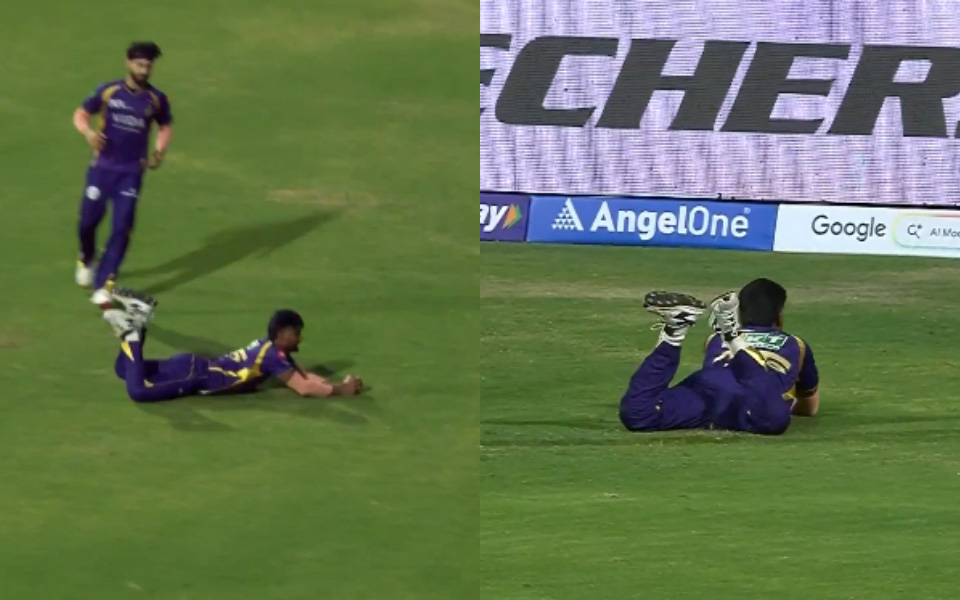 Video of the Day: IPL 2026 - Anukul Roy's marvelous diving catch ends Rohit Sharma show in MI vs KKR clash