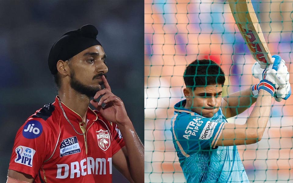 Arshdeep Singh and Shubman Gill