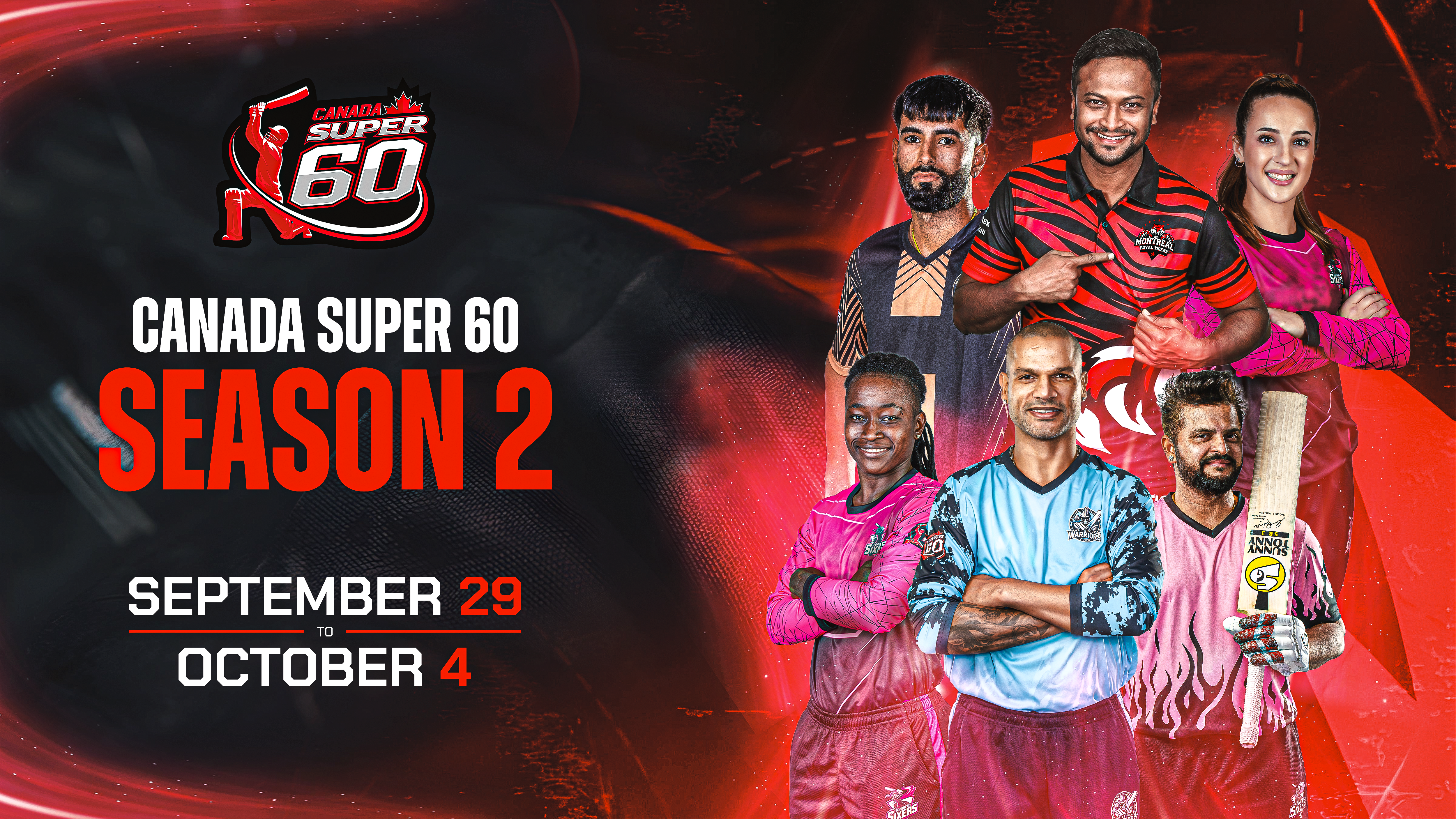 Canada Super 60’s second edition to be played from September 29 to October 4