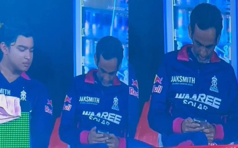 IPL 2026: Rajasthan Royals dugout row erupts as support staff allegedly spotted using mobile phone